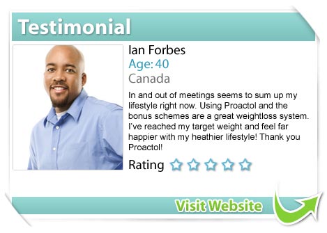 Proactol Testimonial